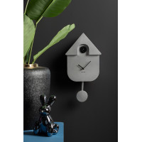 Nástenné kyvadlové hodiny Cuckoo Metallic Karlsson KA5867SI, 41cm